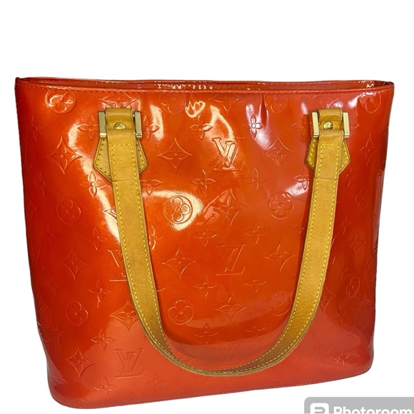 Louis Vuitton Monogram Orange Sunset Vernis Reade PM GUC - Picture 2 of 9